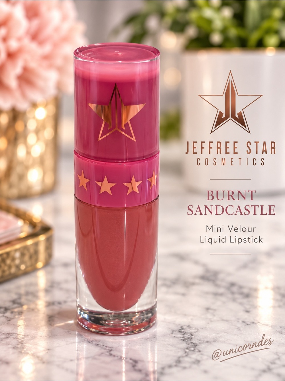Jeffree Star Burnt Sandcastle Mini Velour Liquid Lipstick Discontinued